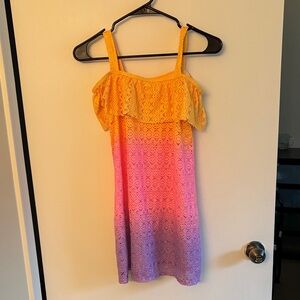 SO ombré swim coverup for girl
